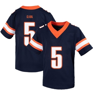 Alijah Clark Game Navy Men's Syracuse Orange Untouchable Football Jersey