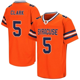 Alijah Clark Game Orange Men's Syracuse Orange Colosseum Football Jersey