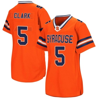 Alijah Clark Game Orange Women's Syracuse Orange Colosseum Football Jersey