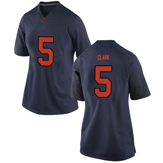Alijah Clark Replica Navy Women's Syracuse Orange Football Jersey