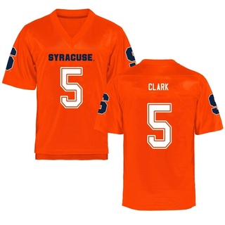 Alijah Clark Replica Orange Men's Syracuse Orange Football Jersey