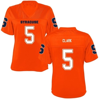Alijah Clark Replica Orange Women's Syracuse Orange Football Jersey