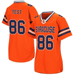 David Clement Replica Orange Women's Syracuse Orange Colosseum Football Jersey