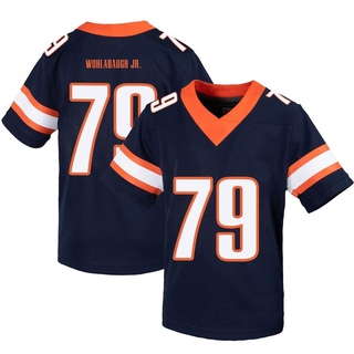 David Wohlabaugh Jr. Game Navy Men's Syracuse Orange Untouchable Football Jersey