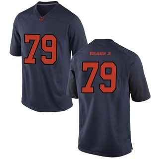 David Wohlabaugh Jr. Replica Navy Men's Syracuse Orange Football Jersey