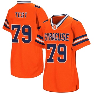 David Wohlabaugh Jr. Replica Orange Women's Syracuse Orange Colosseum Football Jersey