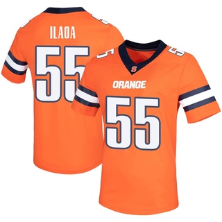 Josh Ilaoa Game Orange Men's Syracuse Orange Untouchable Football Jersey