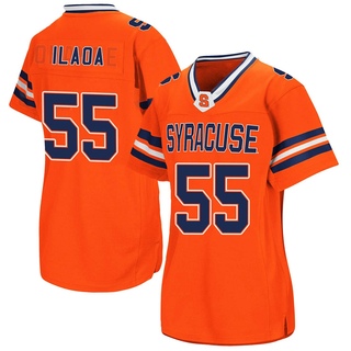Josh Ilaoa Game Orange Women's Syracuse Orange Colosseum Football Jersey
