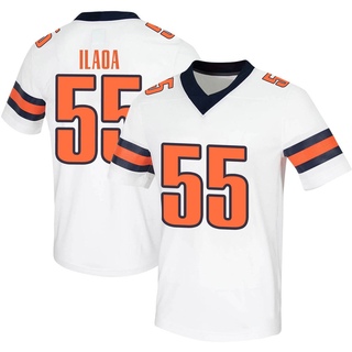 Josh Ilaoa Game White Men's Syracuse Orange Untouchable Football Jersey