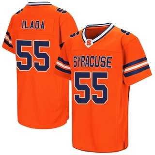 Josh Ilaoa Replica Orange Youth Syracuse Orange Colosseum Football Jersey