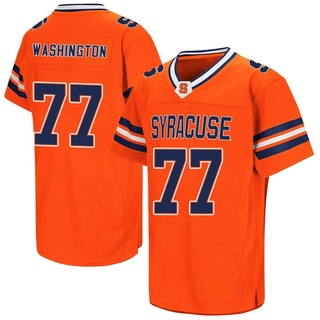 Savion Washington Game Orange Men's Syracuse Orange Colosseum Football Jersey