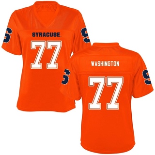 Savion Washington Game Orange Women's Syracuse Orange Football Jersey