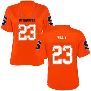 Yasin Willis Game Orange Women's Syracuse Orange Football Jersey